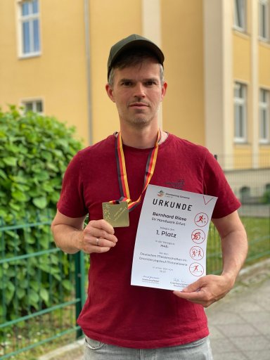Bernhard Riese gewinnt die DM Mittel